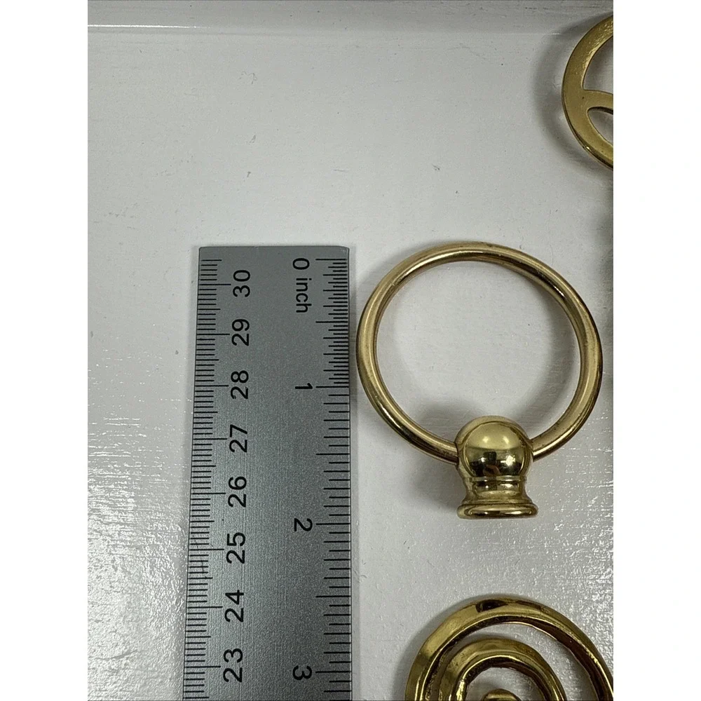 Vintage Solid brass lamp shade finals parts various brass lamp finials
